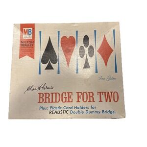 Milton Bradley Chas.H. Goren's Bridge For Two Game 1964 Fine Edition Complete
